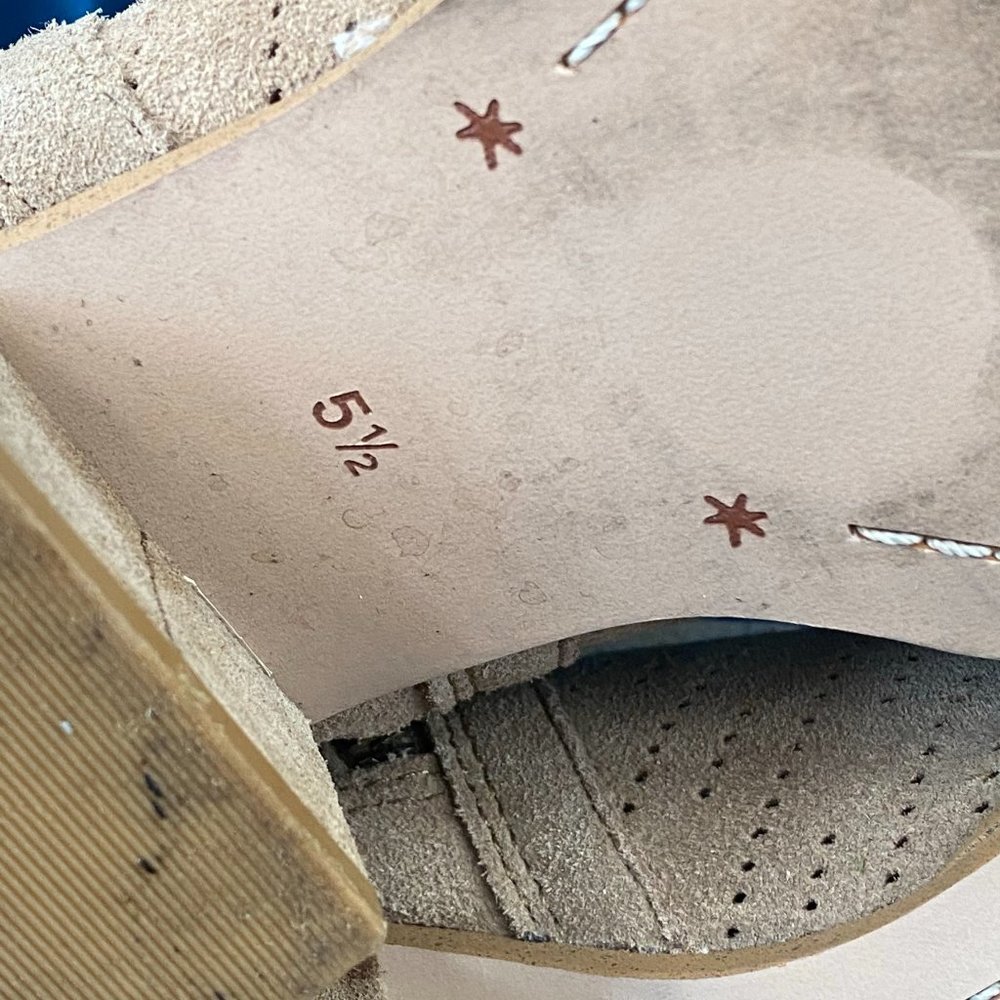 Splendid Rosalie Suede Perforated Bootie - Picture 8 of 9